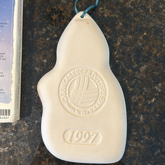 Longaberger Cookie Mold 1997 Snow‎ Friends Series, VINTAGE “Chilly” - Picture 4 of 4
